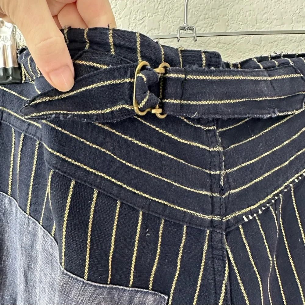 MAGNOLIA PEARL Lilou Distressed
Patchwork Pants One Size - Picture 11 of 15